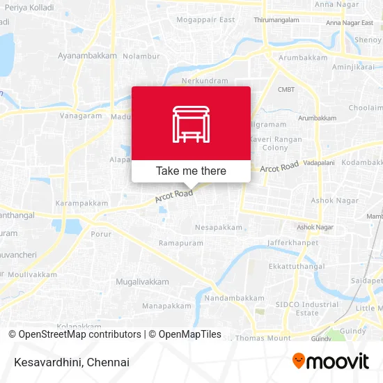 Kesavardhini map