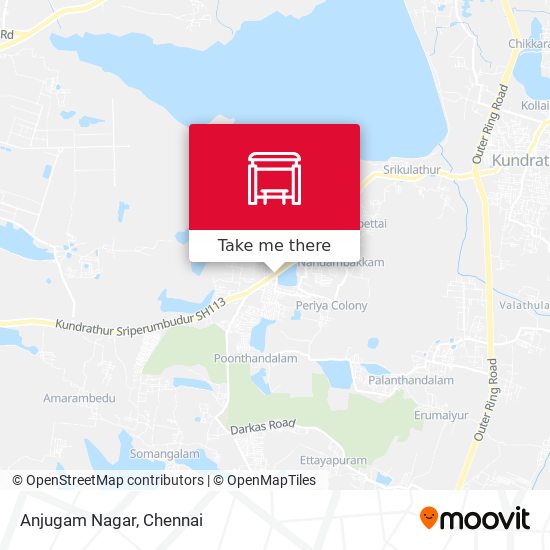 Anjugam Nagar map