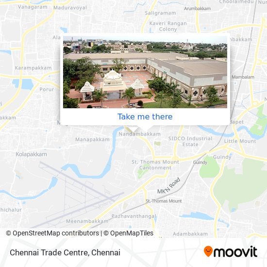Chennai Trade Centre map