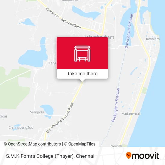 S.M.K Fomra College (Thayer) map