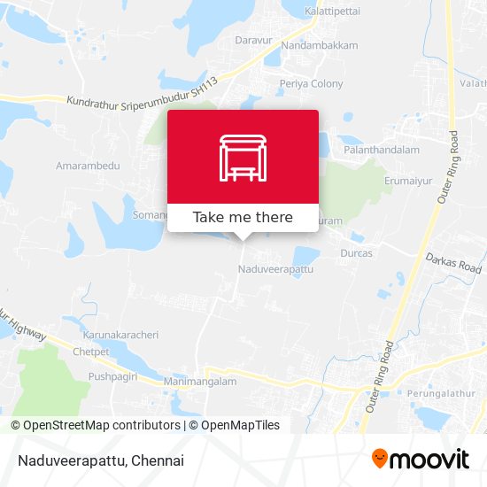 Naduveerapattu map