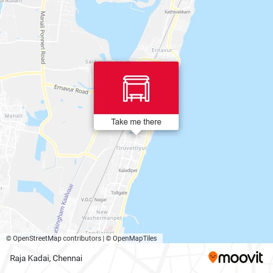 Raja Kadai map