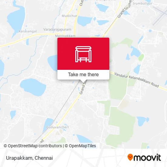 Urapakkam map