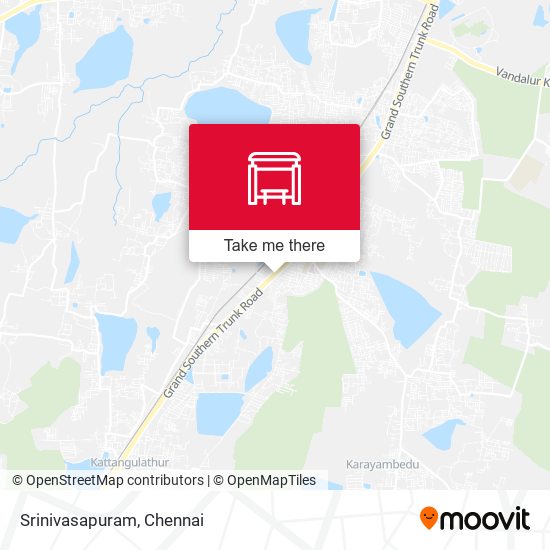 Srinivasapuram map