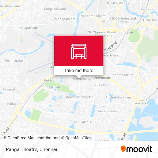 Ranga Theatre map