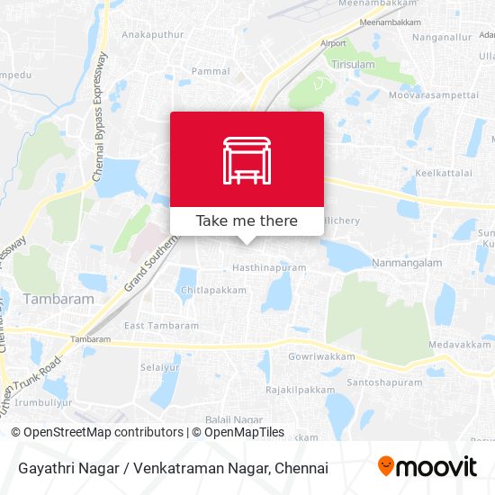 Gayathri Nagar / Venkatraman Nagar map