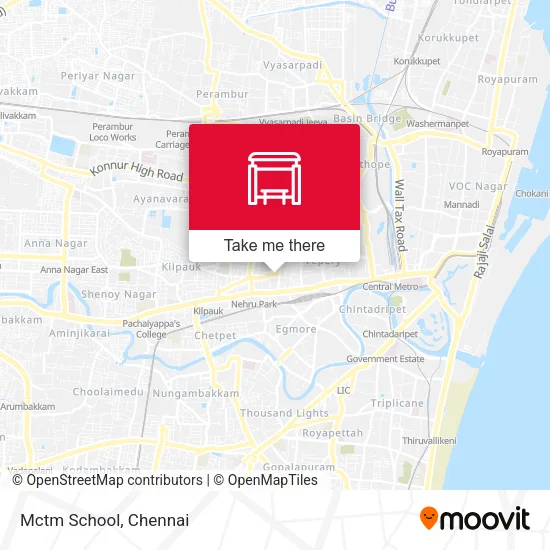 Mctm School map