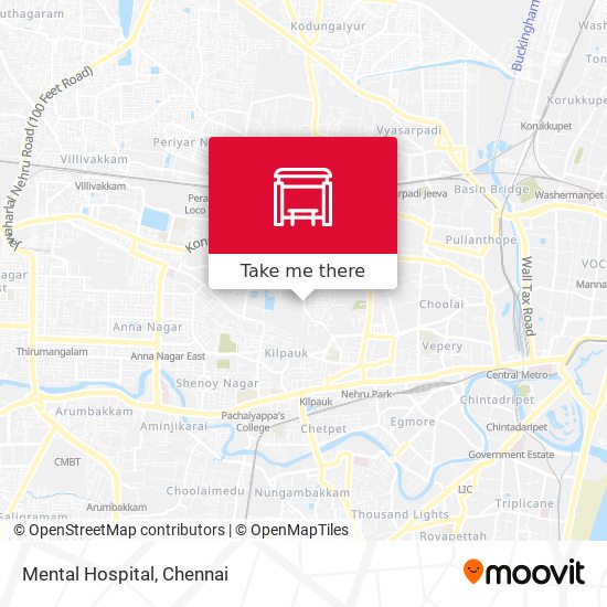 Mental Hospital map