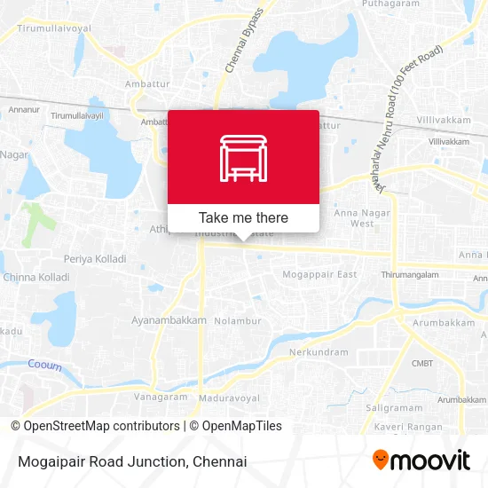 Mogaipair Road Junction map