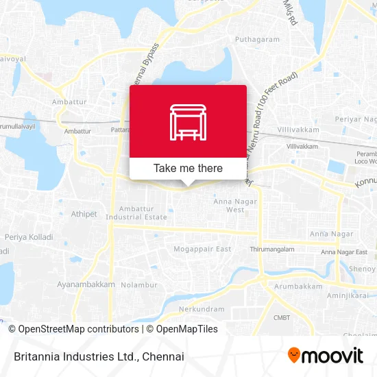 Britannia Industries Ltd. map