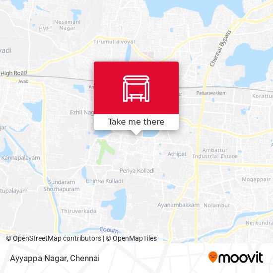 Ayyappa Nagar map