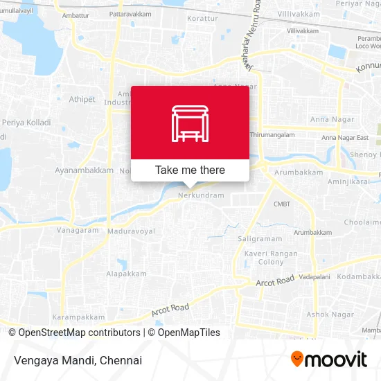 Vengaya Mandi map