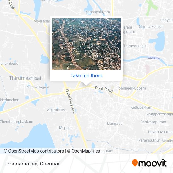 Poonamallee map