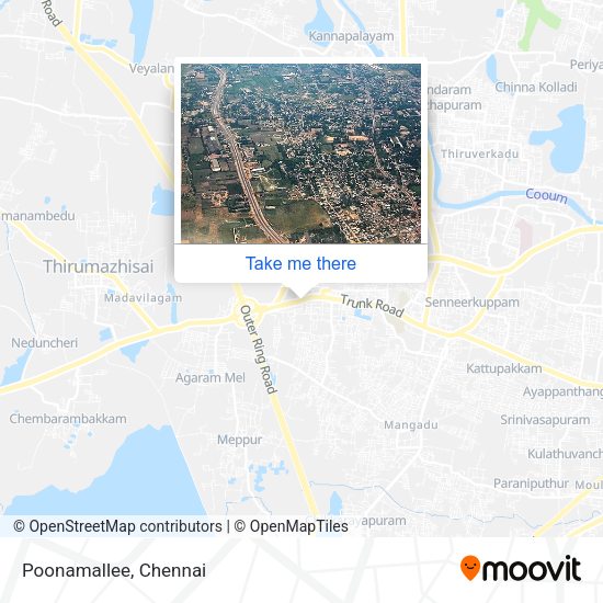 Poonamallee map