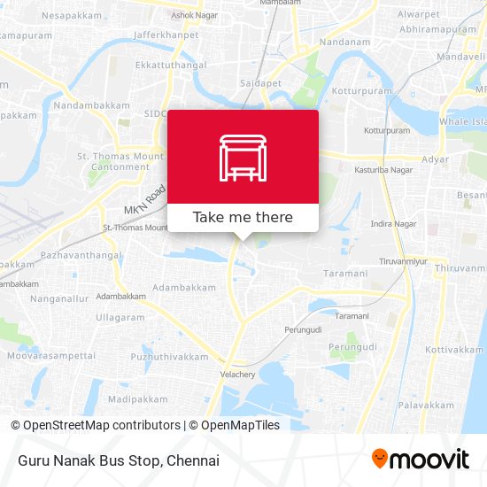 Guru Nanak Bus Stop map