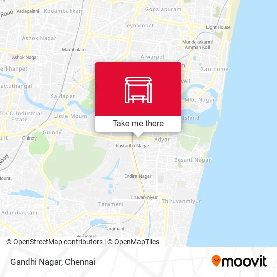 Gandhi Nagar map