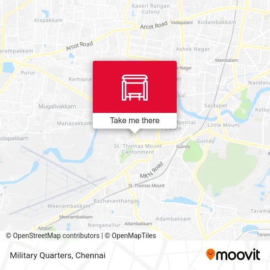 Military Quarters map