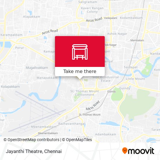 Jayanthi Theatre map