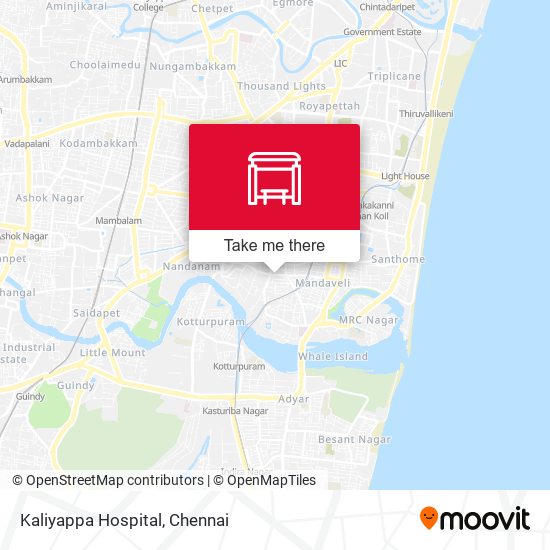 Kaliyappa Hospital map