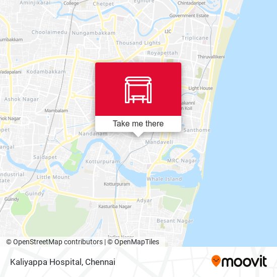 Kaliyappa Hospital map