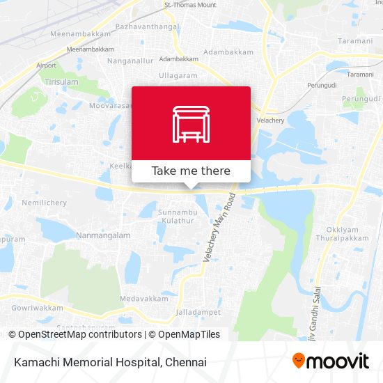 Kamachi Memorial Hospital map