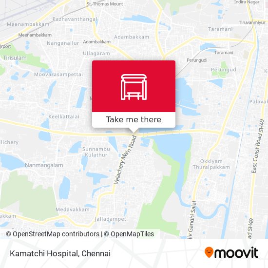 Kamatchi Hospital map