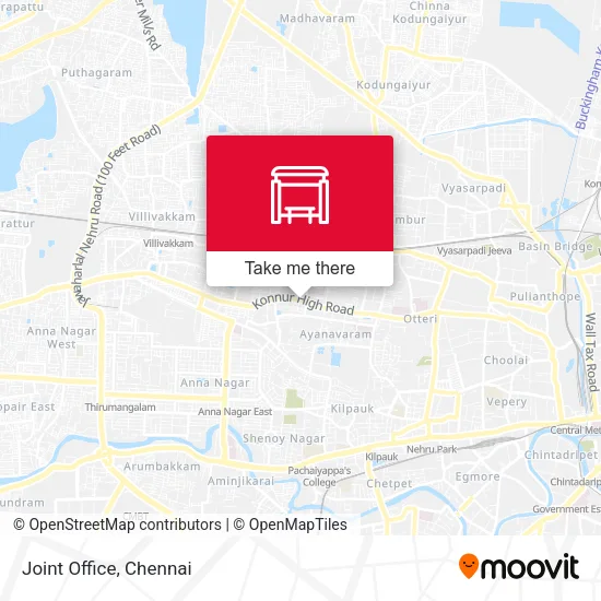 Joint Office map