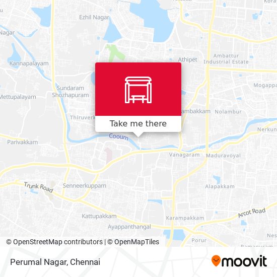 Perumal Nagar map