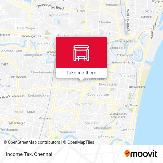 Income Tax map