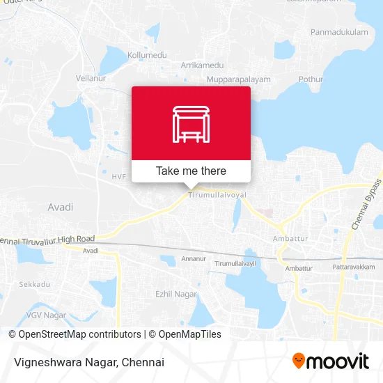 Vigneshwara Nagar map