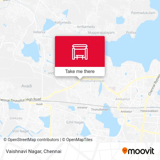 Vaishnavi Nagar map