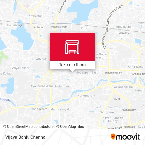 Vijaya Bank map