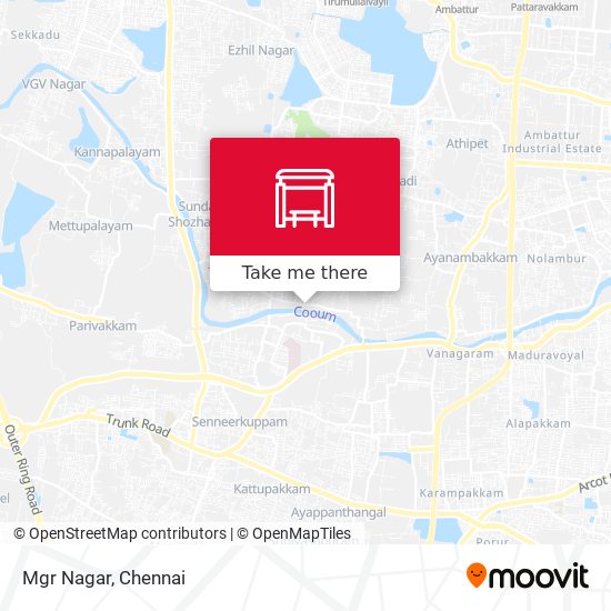 Mgr Nagar map