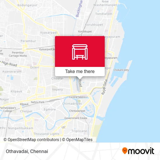Othavadai map