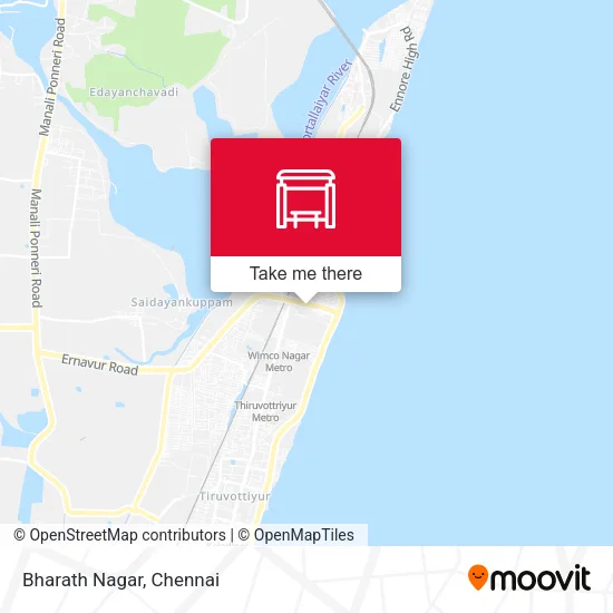 Bharath Nagar map