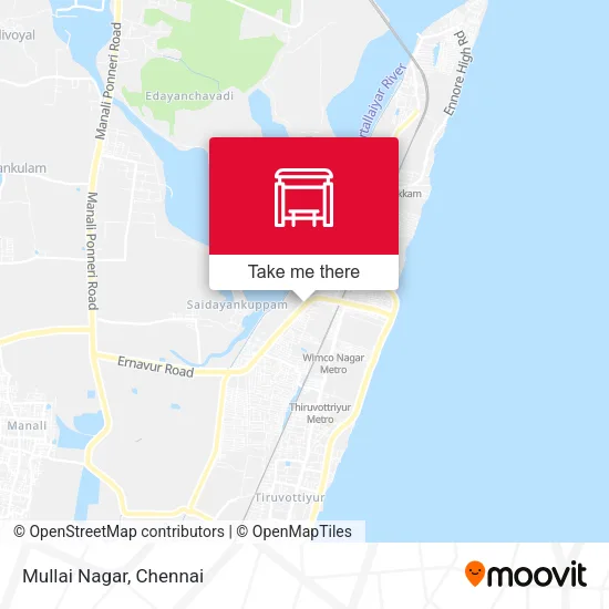 Mullai Nagar map