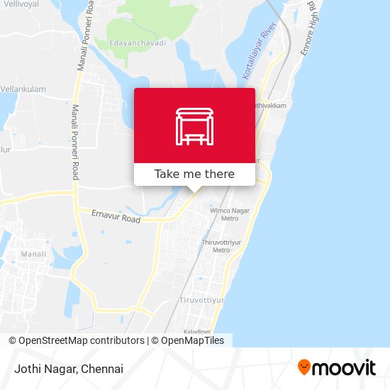 Jothi Nagar map