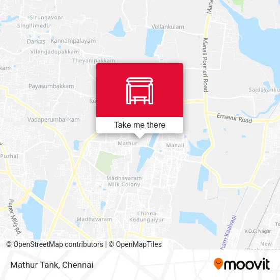 Mathur Tank map