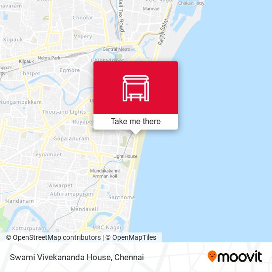 Swami Vivekananda House map