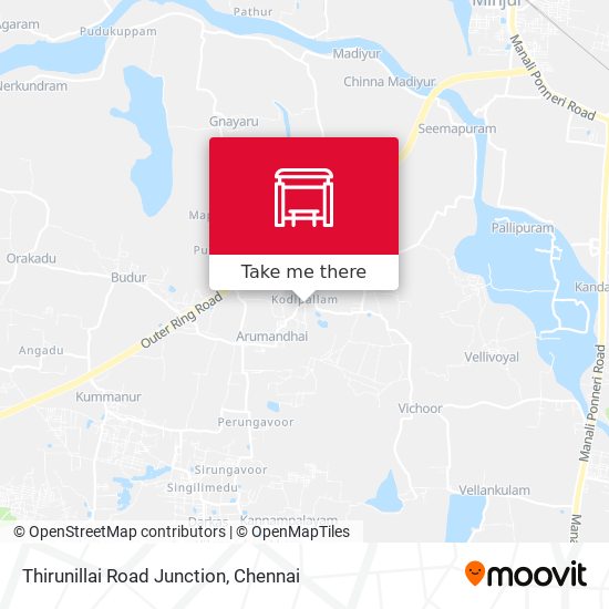 Thirunillai Road Junction map