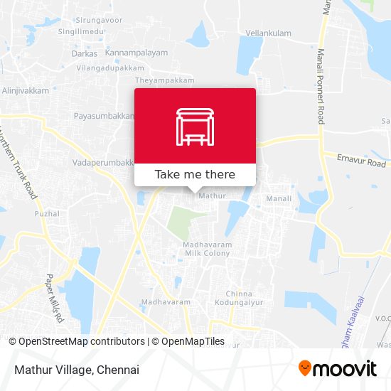 Mathur Village map