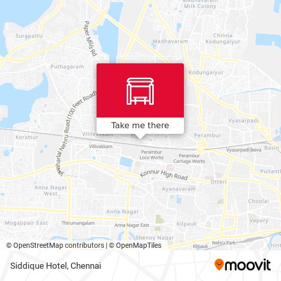 Siddique Hotel map