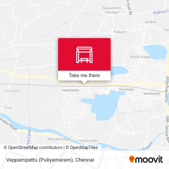 Veppampattu (Puliyamaram) map