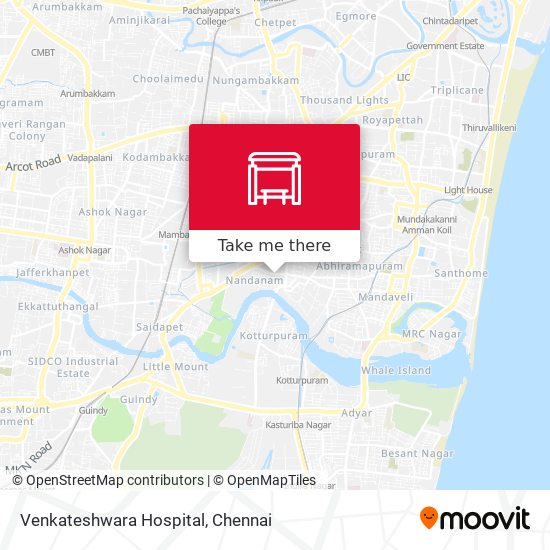 Venkateshwara Hospital map