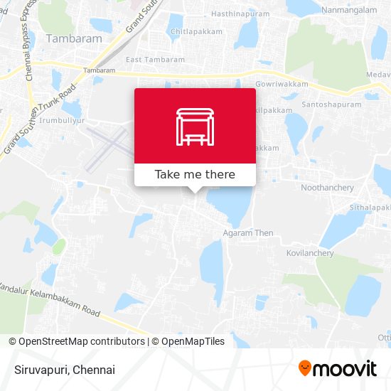 Thiruvanchery map