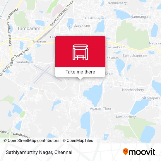 Sathiyamurthy Nagar map