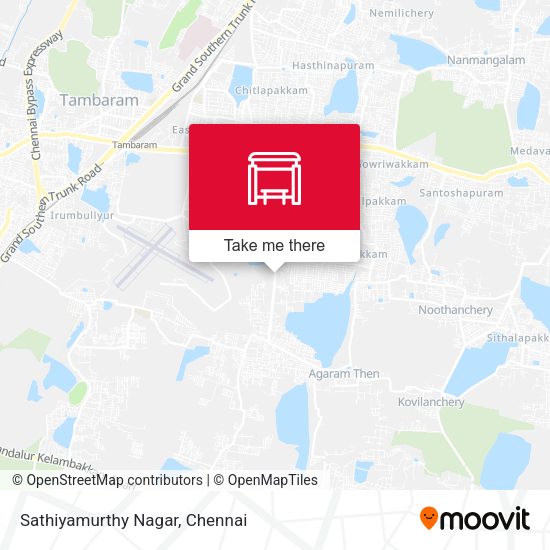 Sathiyamurthy Nagar map