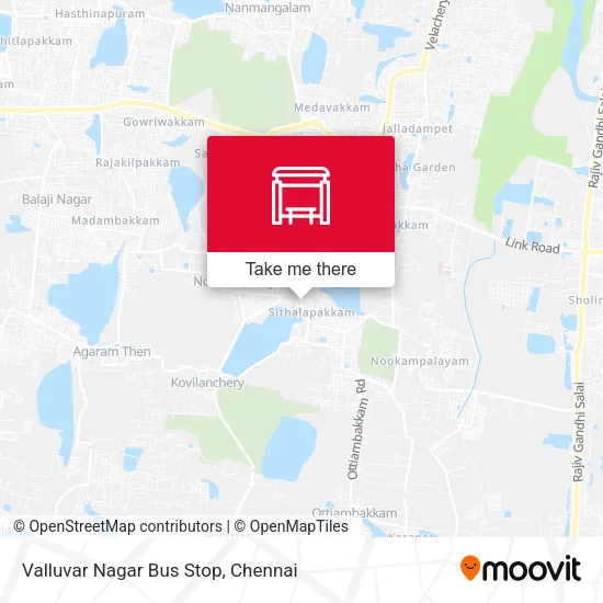 Valluvar Nagar Bus Stop map