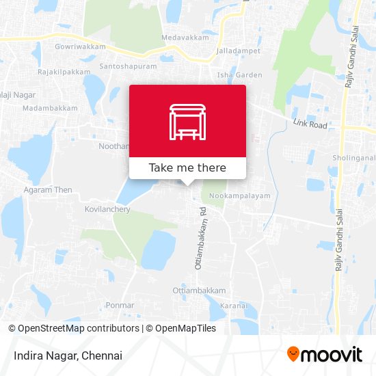 Indira Nagar map