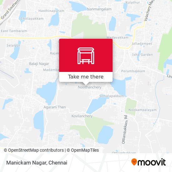 Manickam Nagar map